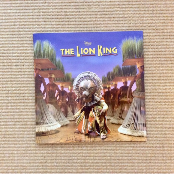 Disney Lion King Tote Bag, Program, & Cast Sheet - Picture 6 of 10